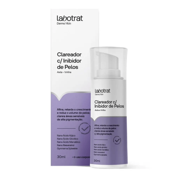 Clareador Labotrat Dermo Skin com Inibidor de Pelos 30ml